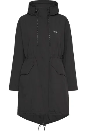 HUGO BOSS Fanesse-1 Outerwear Parka Coats Black