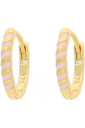 Nuni Copenhagen Sadie Accessories Jewellery Earrings Hoops Pink