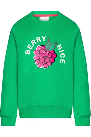 The New Tnjosline Sweatshirt Tops Sweat-shirts & Hoodies Sweat-shirts Green