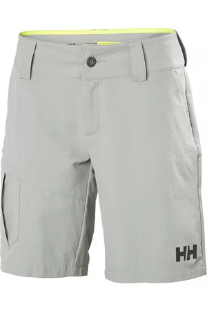 Helly Hansen W Qd Cargo Shorts Sport Shorts Sport Shorts Grey