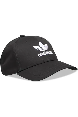 adidas Adicolor Classic Trefoil Baseball Cap Sport Headwear Caps Black