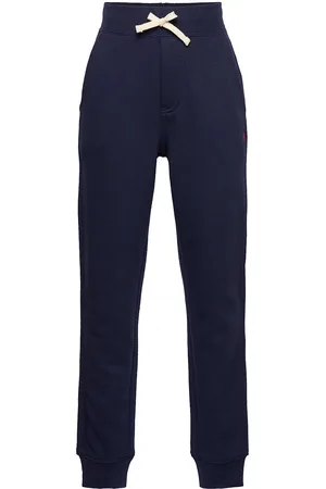 Ralph Lauren Fleece Jogger Pant Bottoms Sweatpants Blue