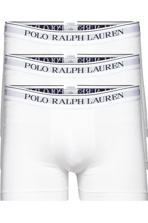 Ralph Lauren Stretch Cotton Trunk 3-Pack Bokserit White