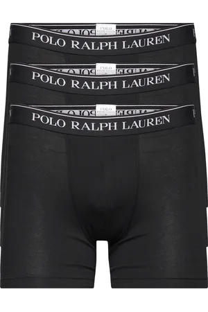 Ralph Lauren Stretch Cotton Boxer Brief 3-Pack Bokserit Black