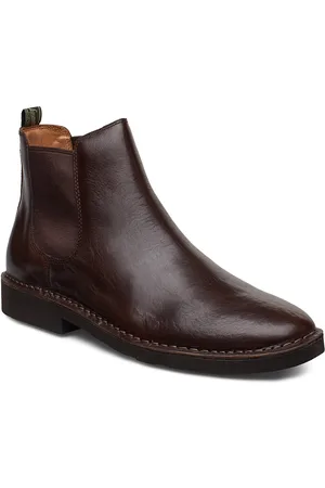 Ralph Lauren Talan Leather Chelsea Boot Chelsea-saappaat Bootsit Brown