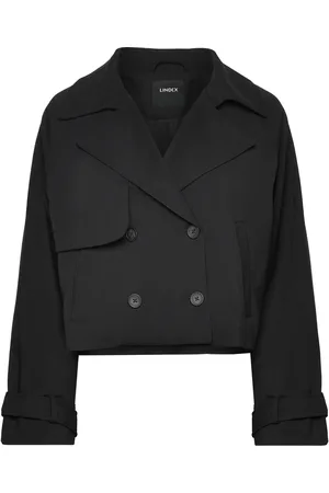 Lindex Trenchcoat Lova Trenssi Takki Black