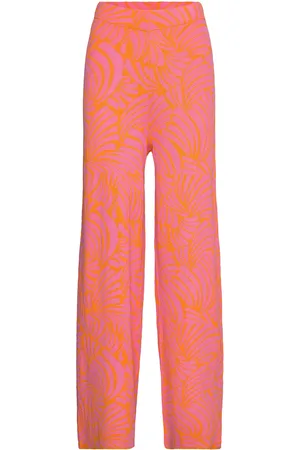 Suncoo Joe Bottoms Trousers Straight Leg Orange