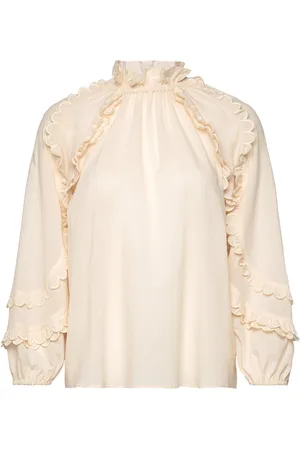 Hofmann Copenhagen Elisa Designers Blouses Long-sleeved Cream