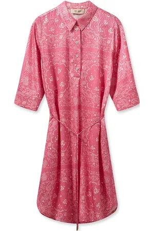 Mos Mosh Mmkaily Paige Dress Lyhyt Mekko Pink