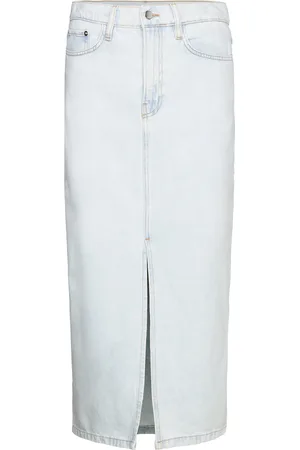 DAY Birger et Mikkelsen Niki - Soft Bleached Denim Polvipituinen Hame Blue