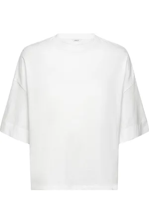 Lindex Top Erica Mom Tops T-shirts & Tops Short-sleeved White
