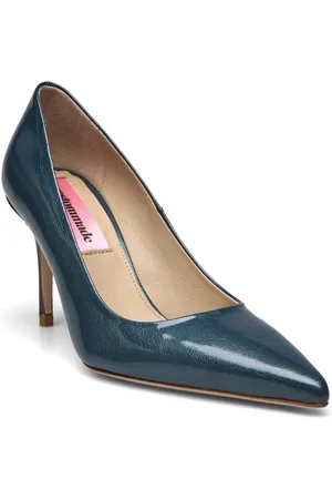 Custommade Aljo Glittery Lacquer Shoes Heels Pumps Classic Blue