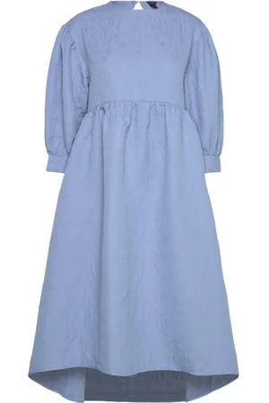 Lindex Dress Bre Polvipituinen Mekko Blue