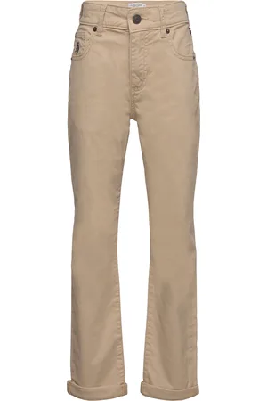 U.S. Polo Assn. Core 5 Pocket Trouser Bottoms Chinos Beige