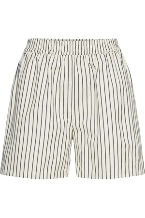 Lollys Laundry Astall Shorts Bottoms Shorts Paper Bag Shorts Cream