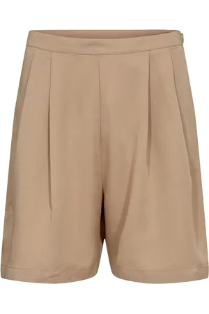 Numph Nusummer Shorts Bottoms Shorts Casual Shorts Beige