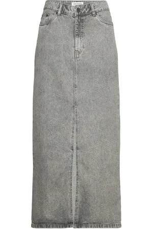 Sofie Schnoor Skirt Pitkä Hame Grey