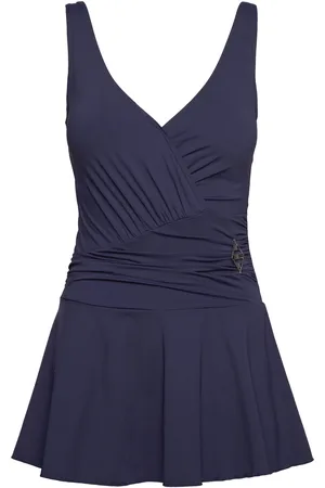 Panos Emporio Venezia Solid Swimsuit Uimapuku Uima-asut Navy