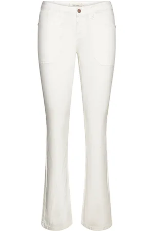 Cream Crann Bootcut Twill - Coco Fit Bottoms Jeans Boot Cut