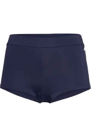 Panos Emporio Agape Solid Bottom Swimwear Bikinis Bikini Bottoms Bikini Briefs Navy