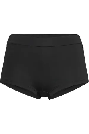 Panos Emporio Agape Solid Bottom Swimwear Bikinis Bikini Bottoms Bikini Briefs Black