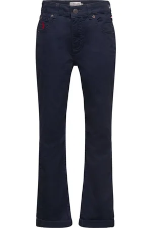 U.S. Polo Assn. Core 5 Pocket Trouser Bottoms Chinos Blue