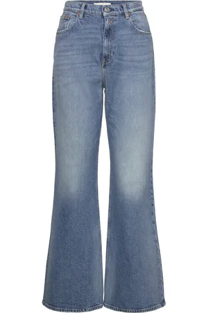 Replay Teia Trousers Bootcut Rose Label Pack Bottoms Jeans Flares Blue