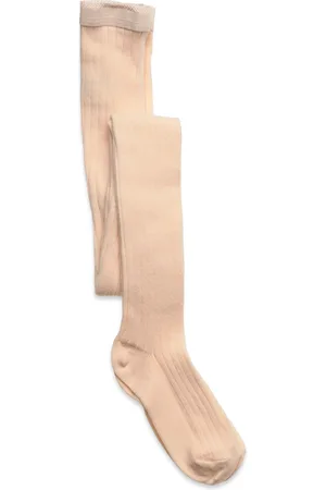 mp Denmark Tights Cotton Rib Sukkahousut Pink