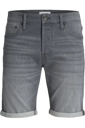 JACK & JONES Jjirick Jjicon Shorts Ge 370 I.k Ss24 Sn Bottoms Shorts Denim Grey Jack & J S