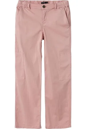 LMTD Nlfflip Twi Lw Wide Cargo Pant Bottoms Pink