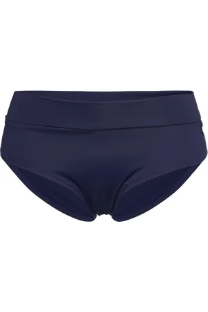 Panos Emporio Melina Solid Bottom Swimwear Bikinis Bikini Bottoms Bikini Briefs Navy