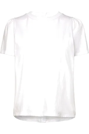 Levete Room Lr-Kowa Tops T-shirts & Tops Short-sleeved White