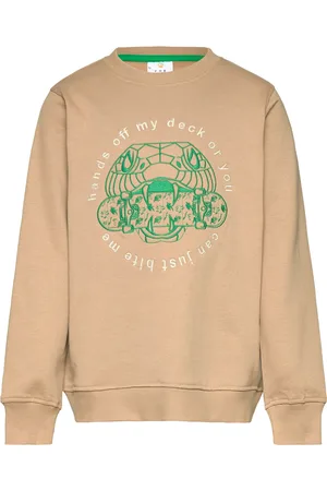 The New Tnjavier Sweatshirt Tops Sweat-shirts & Hoodies Sweat-shirts Beige