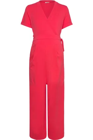 Boob Amelia Jumpsuit Bottoms Jumpsuits Red
