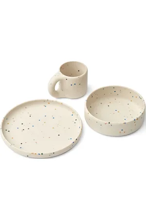Liewood Andie Junior Set Home Meal Time Dinner Sets Cream