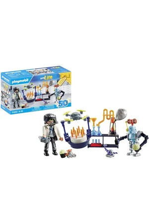 Playmobil Gift Set Forskere Med Robotter - 71450 Toys Toys Gift Sets Multi/patterned