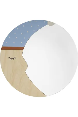 Bloomingville Moony Wall Mirror Home Kids Decor Wall Decors Multi/patterned