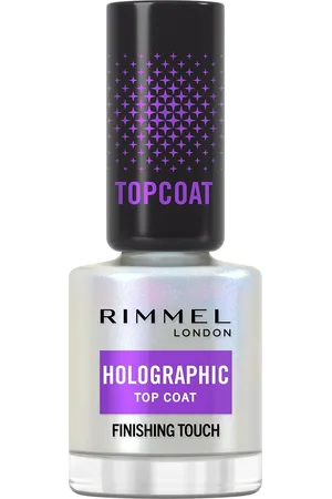 Rimmel London Top Coat Top Coat Holographic Beauty Women Nails Base & Top Coat Nude