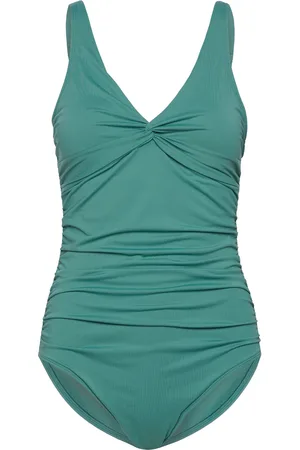 Panos Emporio Simi Solid Swimsuit Recycled Uimapuku Uima-asut Green
