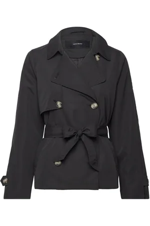 VERO MODA Vmzoa Trenchcoat Noos Trenssi Takki Black