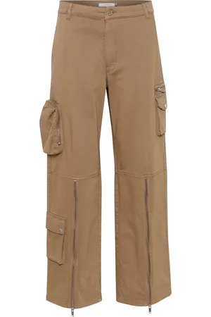 Gestuz Mirjagz Hw Cargo Pants Bottoms Trousers Cargo Pants Brown