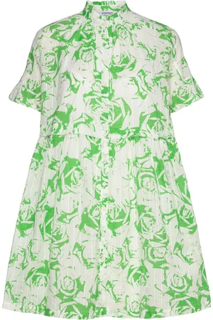 ESPRIT Dresses Light Woven Lyhyt Mekko Green