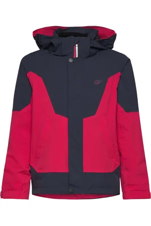 Five Seasons Halde Jkt Jr Sport Jackets & Coats Quilted Jackets Red