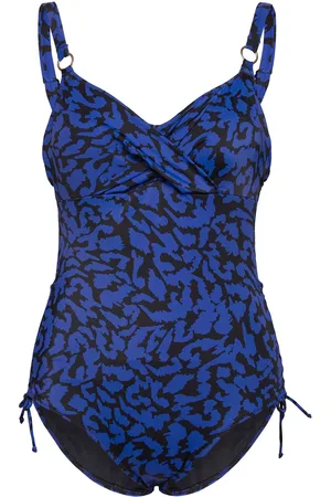 Fantasie Hope Bay Uw Twist Front Swimsuit With Adjustable Leg Uimapuku Uima-asut Blue