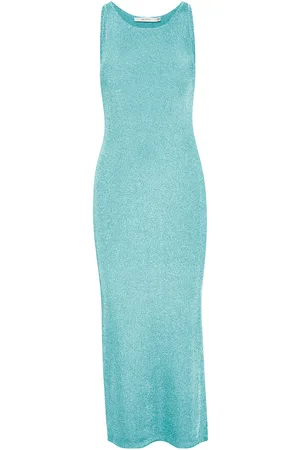 Gestuz Silvigz Dress Polvipituinen Mekko Blue
