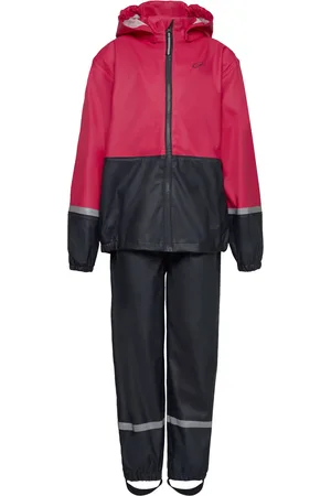 Five Seasons Kalen Set Jr Sport Rainwear Rainwear Sets Red