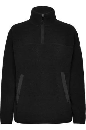 Tenson Yoke Halfzip Sport Sweat-shirts & Hoodies Fleeces & Midlayers Black
