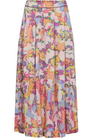 Numph Nuslish Skirt Polvipituinen Hame Pink