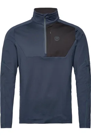 Tenson Txlite Half Zip Sport Sweat-shirts & Hoodies Fleeces & Midlayers Navy