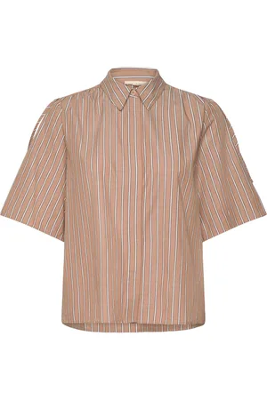 Esmé Studios Esrikka Ss Shirt Tops Shirts Short-sleeved Multi/patterned